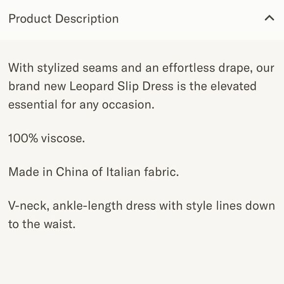 NWT Jenni Kayne Leopard Slip Dress - Picture 5 of 10